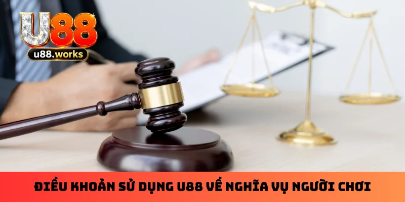 Điều khoản sử dụng U88 về nghĩa vụ người chơi Điều khoản sử dụng U88 về nghĩa vụ người chơi